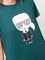 Camiseta Karl Lagerfeld ikonik verde